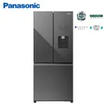 PANASONIC 國際牌 495L 一級能效 無邊框霧面玻璃 三門變頻電冰箱 NR-C501PG-H1