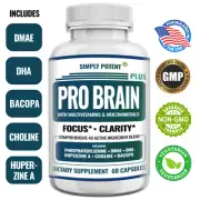 Brain Supplement for Memory Focus & Clarity, Ageles Dynamic Nootropic 60 Capsule