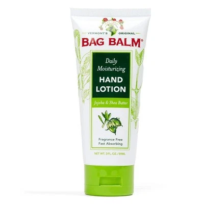 Bag Balm Vermont's Original Hand & Body Dry Skin Lotion with Shea Butter and Joj