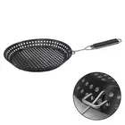 Grilling Skillet Barbecue Grilling Plate BBQ Griddle for Seafood Vegetables