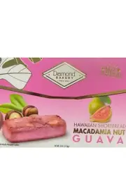 Diamond Bakery Shortbread Macadamia Nut Cookies Guava Hawaiian Snack 4.4oz Food