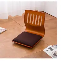 在飛比找蝦皮商城優惠-凱堡家居｜羅丹曲木旋轉和室椅(2入) 台灣製 木椅 和室椅 