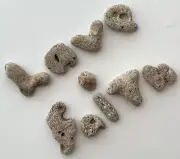 Natural Letter Shaped Stones HAVE FAITH ❤️Beach Word Rocks pebble hag Spiritual