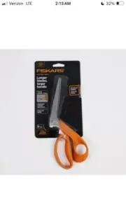 Fiskars Razoredge 9 Inch Fabric Shears For Tabletop