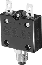 GETAJGHSD Circuit Breaker Protection Fuse Block Power Switch Fuse Circuit Breaker Fuse Wire Smart Light Switch Red Mushroom Push Button Single Phase Off Main Auto Circuit Breaker Iron Black