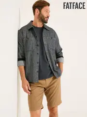 FatFace Dark Stone Stow Garment Dye Shorts (E80251) | $106