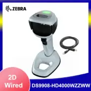 Zebra DS9908-HD4000WZZWW High Density 2D Corded Barcode Scanner with USB Cable