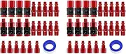 50Pcs Air Coupler and Air Plug Kit,1/4-Inch NPT Fittings,Air Fitting Set for Air Compressor,Air Hose Connect Fittings