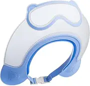 Shower cap for children | Baby visor for eyes | Washing child protection shield for gentle hair washing – protects against soap and water, made of PP/, ideal for boys and girls at home or while tra