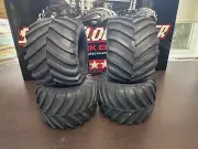 NEW TAMIYA SUPER CLODBUSTER CLOD BUSTER Tires Set of 4 BULLHEAD TC17