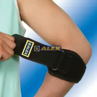 在飛比找樂天市場購物網優惠-ALEX 護肘 護具 第二代矽膠墊護肘 單隻 網球肘 德國 