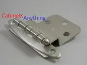 (25 Pair) Amerock Satin Nickel 3/8 Inset Free Swinging Hinges BP3417-G10