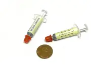 2 Pieces BXR Silver Thermal Grease CPU Heatsink Compound Paste Syringe B24