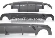 Aero Design Rear Bumper Diffuser addon Skirt Extension for Saab 9-3 08-14 (for: Saab)
