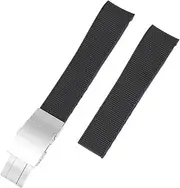[KLVN] For Longines Watch Strap For Longines Hydroconquest L3.742 642 Fluorosilicone WatchBands