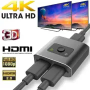 Bi-Direction 4K HDMI 2.0 Cable Switch Switcher Splitter HUB HDCP 2x1 1x2 In Out