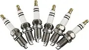 6Pcs Spark Plug Compatible For A6L A7 A6 S6 A8 S8 06E905611