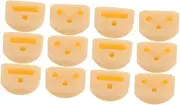 LRXIYODE Guitar String Locks Set 12 Pcs Bridge Beads for Acoustic Electric Guitars String Retainer Ties Enhance Sound