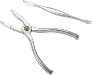 DOITOOL Crab Tool Kit Stainless Steel Crab Plier Claw Clip Peeling Crab Shellfish Tool Compact for Home Restaurant Use