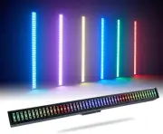 Stage Lights Bar 200W RGB DJ Light Bar 192 Partition Pixels 760 LED Strobe Light