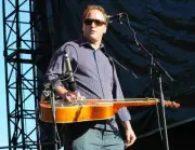 Anders Beck of Greensky Bluegrass performs Rothbury Music Festival- Old Photo