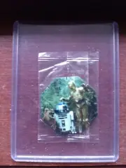 Wichet with R2-D2 & C-3PO #125 Tazo - Star Wars Trilogy 1996 Rare Sealed