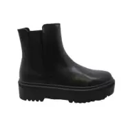 AQUA Loren Black Platform Ankle Boots - NEW - Size US 5.5 M