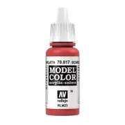 VAL70817OLD Vallejo Model Color: Scarlet (17ml)