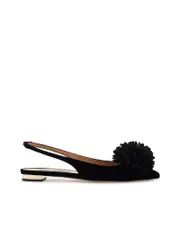 Aquazzura Velvet Slingback Couture Shoes