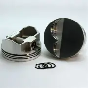 DSS Piston Kit K8860-4060; 4.060" Bore -5cc Flat Top for Ford 302 Stroker
