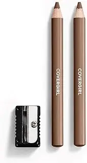 COVERGIRL - Easy Breezy Brow Fill + Define Brow Pencil, Sharpener Included, Long-Lasting, Deeply Pigmented, Blendable Formula, 100% Cruelty-Free