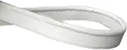 1cmx5m Faux Leather Piping Cord Trim Piping Bias Tape Lip Cord White Binding Piped Trim for Sewing Clothing Trimming