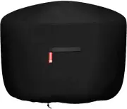 Round Gas Fire Pit/Table Cover-Heavy Duty 600D Polyester with PVC Coating