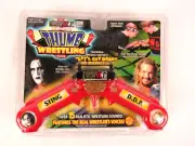 WCW NWO Electronic Thumb Wrestling Game Sting / DDP Toy Biz 1999