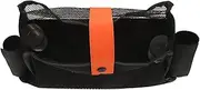 VICASKY Stroller Bottom Basket Organizer Portable Oxford Fabric Storage for Essentials Lightweight Mesh Design for Easy Carrying Fit for Stroller Black
