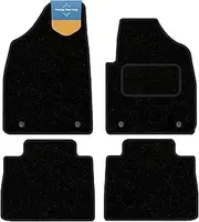 Prestige Mats - Tailored Car Floor Mat - Fits MG HS AUTO 2019-2023 - Black Carpet Non Slip Car Floor Mat - Edged with Black Cloth Binding