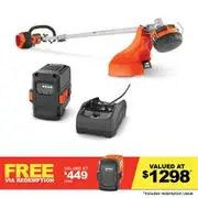 HUSQVARNA 40V MAX SERIES™ Combi Switch 330iKL 45cm (18") 1 x 4Ah Multi Tool w/ Line Trimmer Attachment Kit 970701209