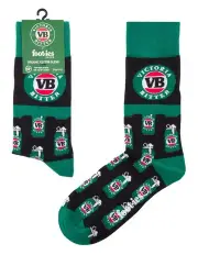 [Victoria Bitter] Tin Cans Organic Cotton Socks in Black