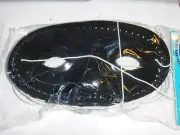 24 Black Half mask party favors Mardi Gras Art Craft Zorro