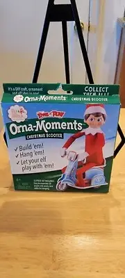 Elf on the Shelf Elves at Play Orna-Moments Christmas Scooter Ornament NEW