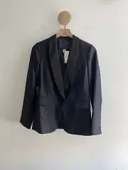J. Crew Navy & Black Blazer Size 2 NEW NWT