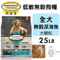 在飛比找Yahoo!奇摩拍賣優惠-【免運】Oven Baked烘焙客低敏無穀全犬-無穀深海魚(