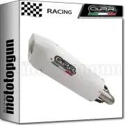 full system exhaust racing white gpr for piaggio vespa granturismo 200 2007 07