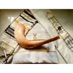 以色列 號角 屬靈兵器 綿羊角 全拋光 SHOFAR RAM’S HORN 吹角節 猶太新年 羊角號 基督教 猶太教