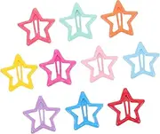 MOTHNUR Hairclip Star Barrette Small Hair Barrettes No Crease Clips Hair Styling Tools for Women