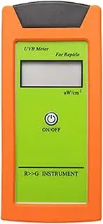 Stgfyxgs UVB Lamp Meter for Reptiles, Digital UVB Radiometer, Portable Measurements from 280-320nm, UVB Light Meter for Terrariums, UVB Tester