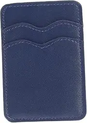 Hohopeti Phone Card Holder: Fake Leather Wallet Holder for Back of Phone Credit Card Holder for Case