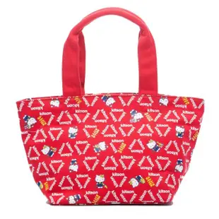 【Kitson】kitson x Kitty - Loves LA 聯名系列 帆布托特包(RED)