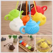 Portable Silicone Tea Leaves Infuser Teapot Tea Filter Diffuser Strainer Tool