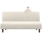 Stretch Armless Futon Cover Futon Slipcover Full Queen Size Couch Cover Futon...